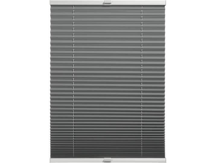 Plissee Thermo Plissee Ella , grau, B:40cm H:130cm, Obermaterial: 100% Polyester, SCHÖNER WOHNEN-KOLLEKTION, Plissees, Plissee, verschraubt, energiesparend, Thermo Rückseite