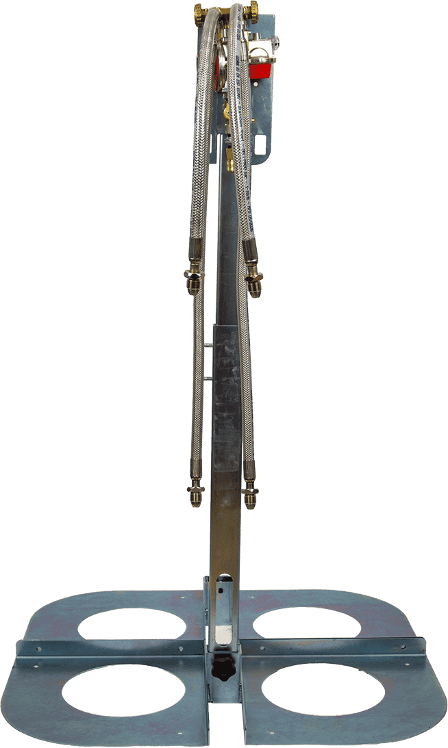Hamilton Gas Products Ltd Quicksafe 4-Cylinder Multi-Supply Mobile Catering Gas Rig - Up to 104kW