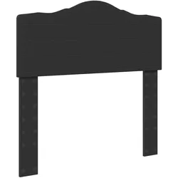 vidaXL Kopfteil Schwarz Eichen-Optik 75 cm Holzwerkstoff