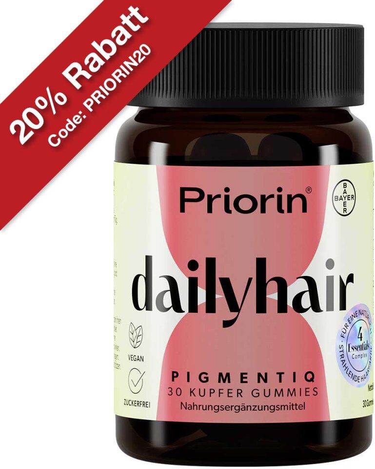 Priorin Dailyhair Pigmentiq Gummies