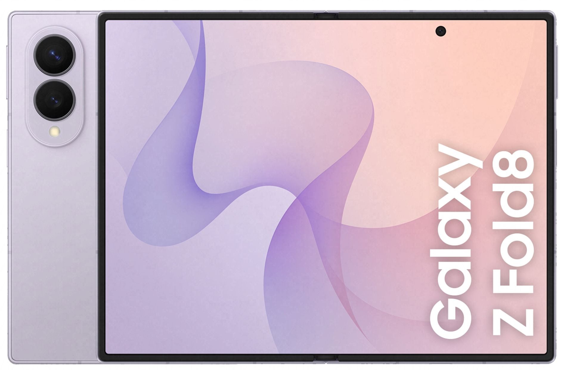 Samsung Galaxy Z Fold8 256 GB 5G Smartphone 19,3 cm (7.6 Zoll) 3,6 GHz Android 50 MP Dual Kamera Dual Sim WiFi 7 (Lavendel) SM-F971BLVBEUB