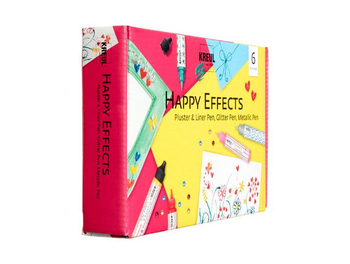 Kreul Effektfarben Happy Effects 6 Stück