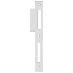 Lappenschließblech S404,DR,30/46x217x2 ktg,edelstahl