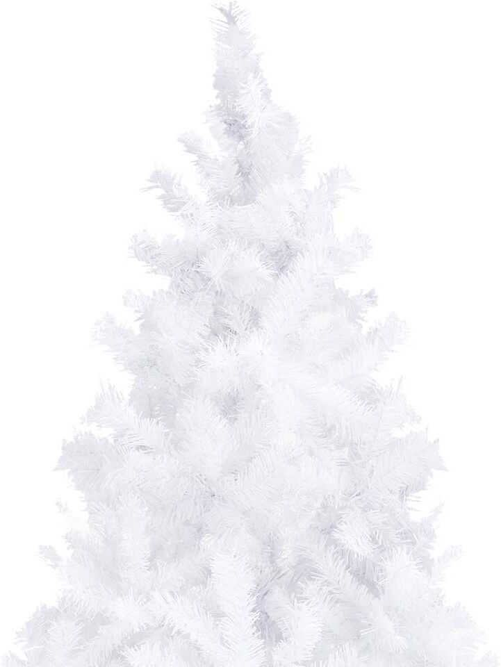 vidaXL Sapin de Noël artificiel 300 cm Blanc