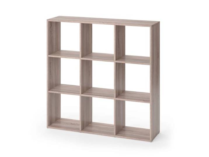 Vicco Raumteiler Nove, Sonoma, 104 x 108 cm, zur flexiblen Raumaufteilung und Aufbewahrung nutzbar
