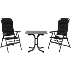 Siena Garden Camping-Set  3-teilig  PREMIUM ¦ grau