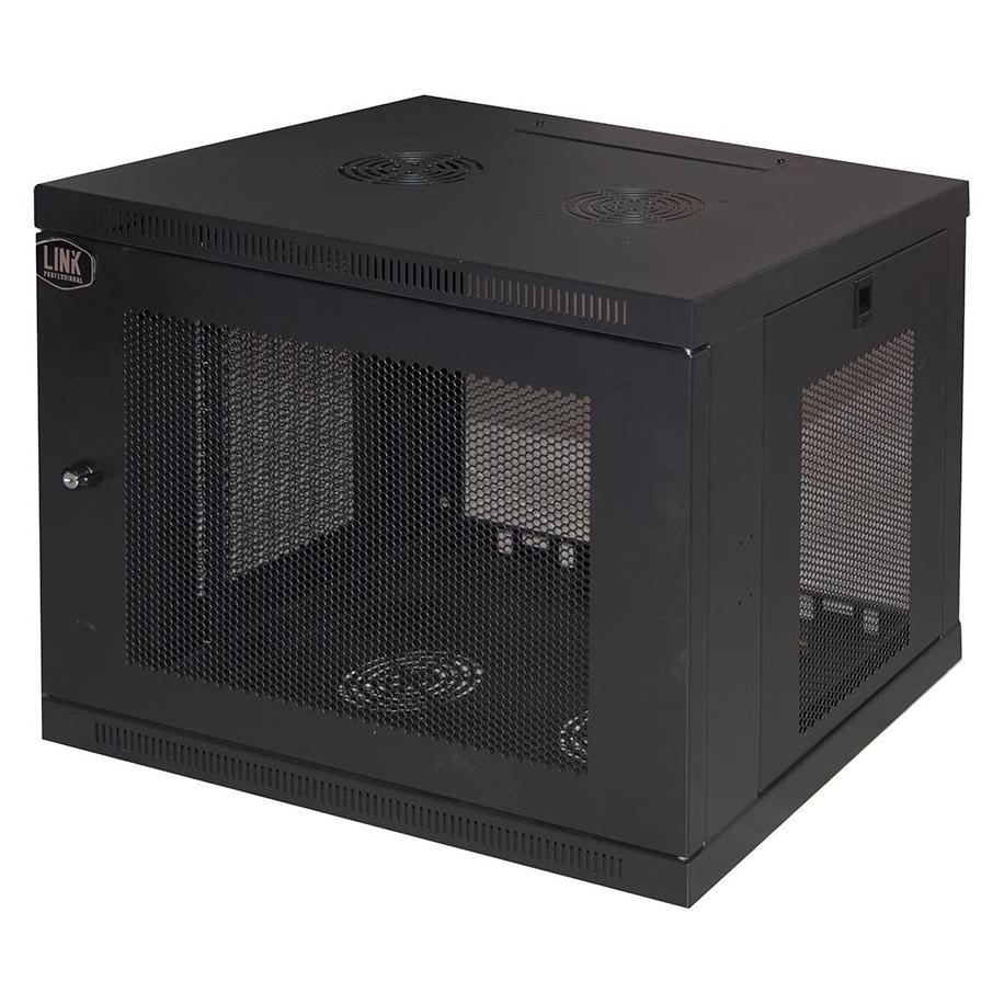 Link Zubehör LK1909UT 9U Rack Standalone Schwarz (9 HE, 19 Zoll Rack) (LK1909UT)