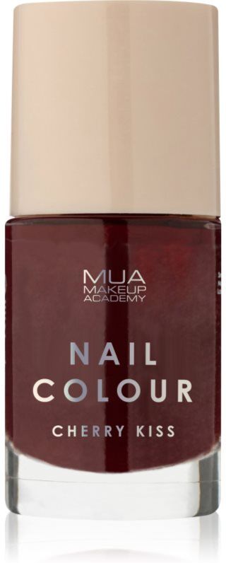MUA Makeup Academy Nail Colour Nail Polish shade Cherry Kiss 10 ml