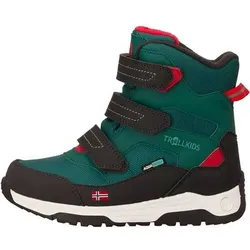 TROLLKIDS Kids Lofoten Winter Boots XTS, Größe 33 in Grün Grün