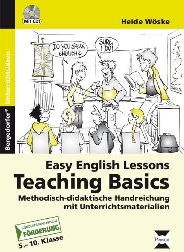 Heide Wöske - Easy English lessons: Teaching basics: Methodisch-didaktische Handreichung mit Unterrichtsmaterialien. Förderschule. 5. bis 10. Schuljahr - Preis vom 07.10.2026 11:45:10 h