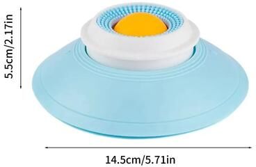 Uplift Treasures Dog Slow Feeder Lick Bowl yellow