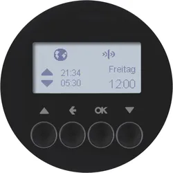 Berker 85745131 KNX-Funk Jalou-Uhr quickl R.1/R.3 sw