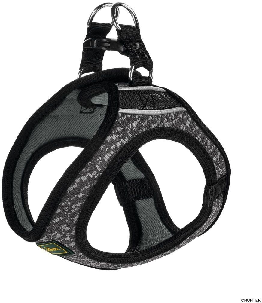 DOG SPORT HUNTER Geschirr Hilo Soft Comfort S, grau