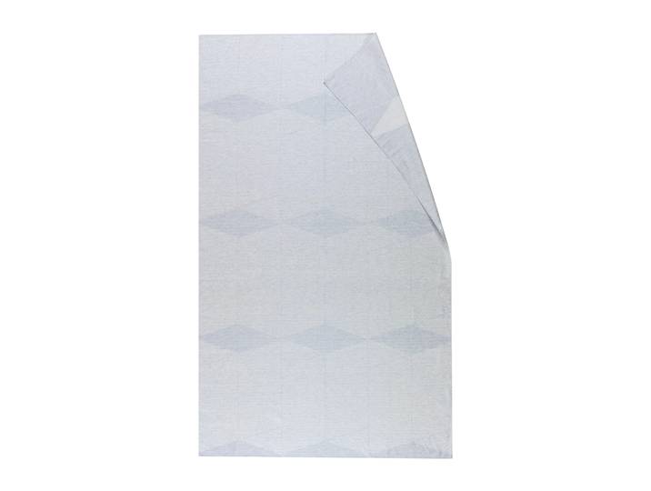 NJRD Nappe Geometric 147x250 cm Bleu-blanc