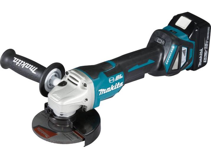 Meuleuse Ø 125 mm 2x5AH 18V LXT ® MAKITA DGA517RTJ en MAKPAC