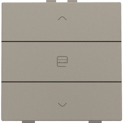 Niko Züblin 123-51033 Einfach Motorsteuertaster für Niko Home Control, bronze coated 12351033