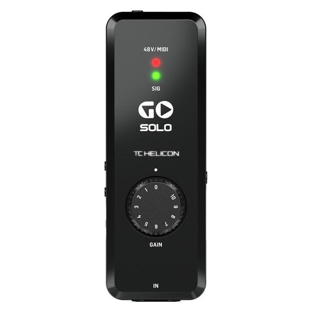 TC Helicon Go Solo mobiele audio interface (USB) (000-DPF00-00010)