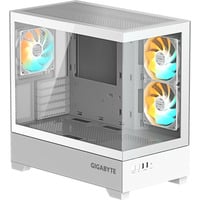 C201 Panoramic Ice, Tower-Gehäuse weiß, Tempered Glass x 2