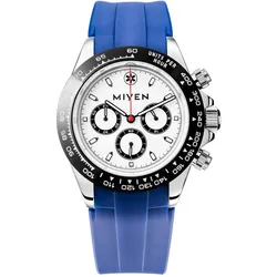 MIYEN MUNICH - VOYAGER - Black - blue / 40 MM