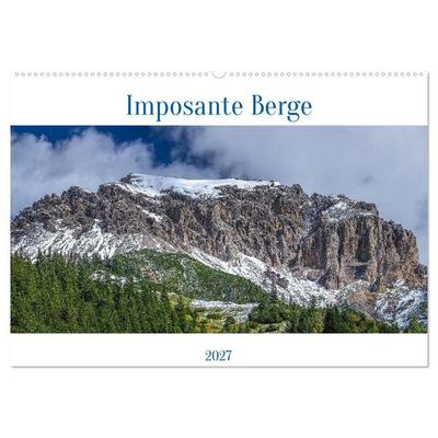 Imposante Berge (Wandkalender 2027 DIN A2 quer), CALVENDO Monatskalender