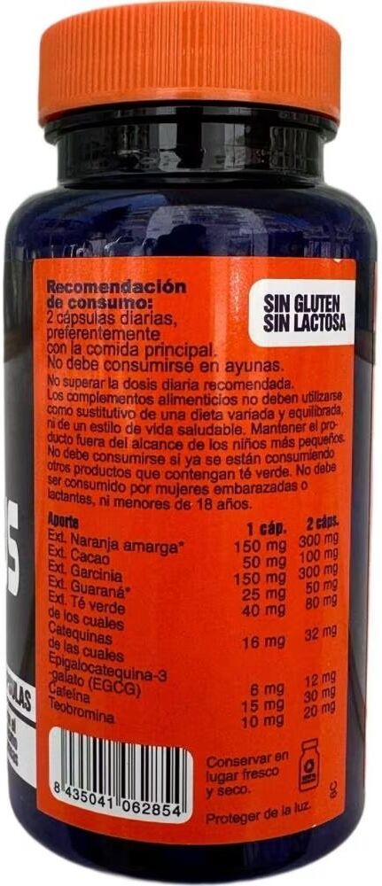 Megaplus Termoplus Competition 90 Cápsulas Termogénico Talla Única Unisex