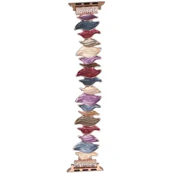 Neue Armbanduhr GlacierX Gleam Kiss Stretch Bracelet Joyful Splash für Apple Watch 38/40/41mm Mehrfarbig