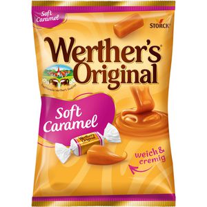 Werthers-Original Karamellbonbons Soft Caramel, Sahnetoffees, 25 Stück, 180 g
