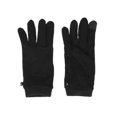 Skihandschuhe ZANIER "Merino Liner Touch", Damen, Gr. S, schwarz, 100% Polyester, Handschuhe, in Touchscreen-kompatibler Merinowolle-Anfertigung