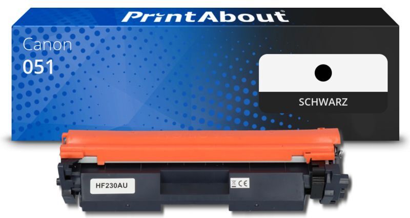 PrintAbout Toner kompatibel mit Canon 051 - Schwarz