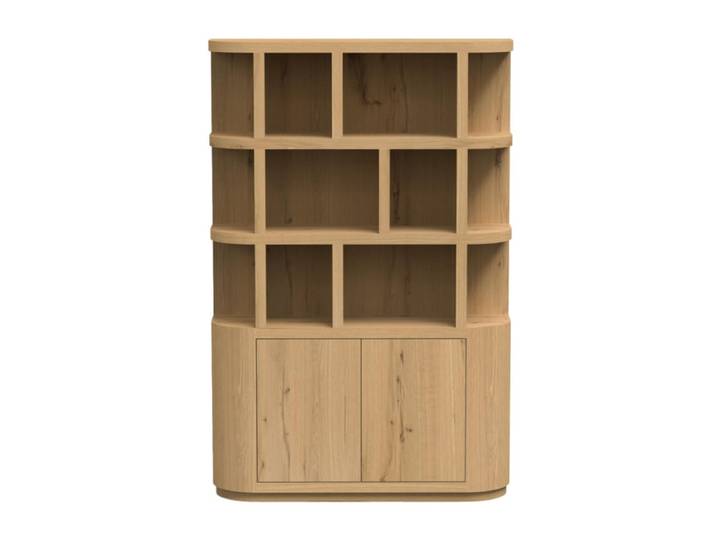 Bibliothèque 145 cm marron
