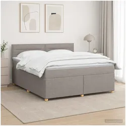 vidaXL, Boxspringbett, Boxspringbett (180 x 200 cm)