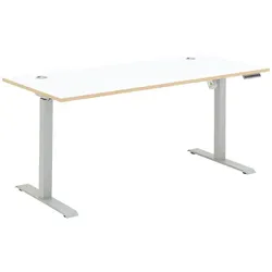 Innostyle Schreibtisch elektrisch Memphis Dekor Weiß
