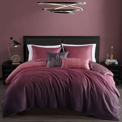 Zako Llc Mauve Dreams Comforter Bed Set, King, Mauve