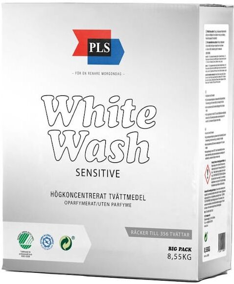 TvÃ¤ttmedel PLS White Sensitive 8,55kg
