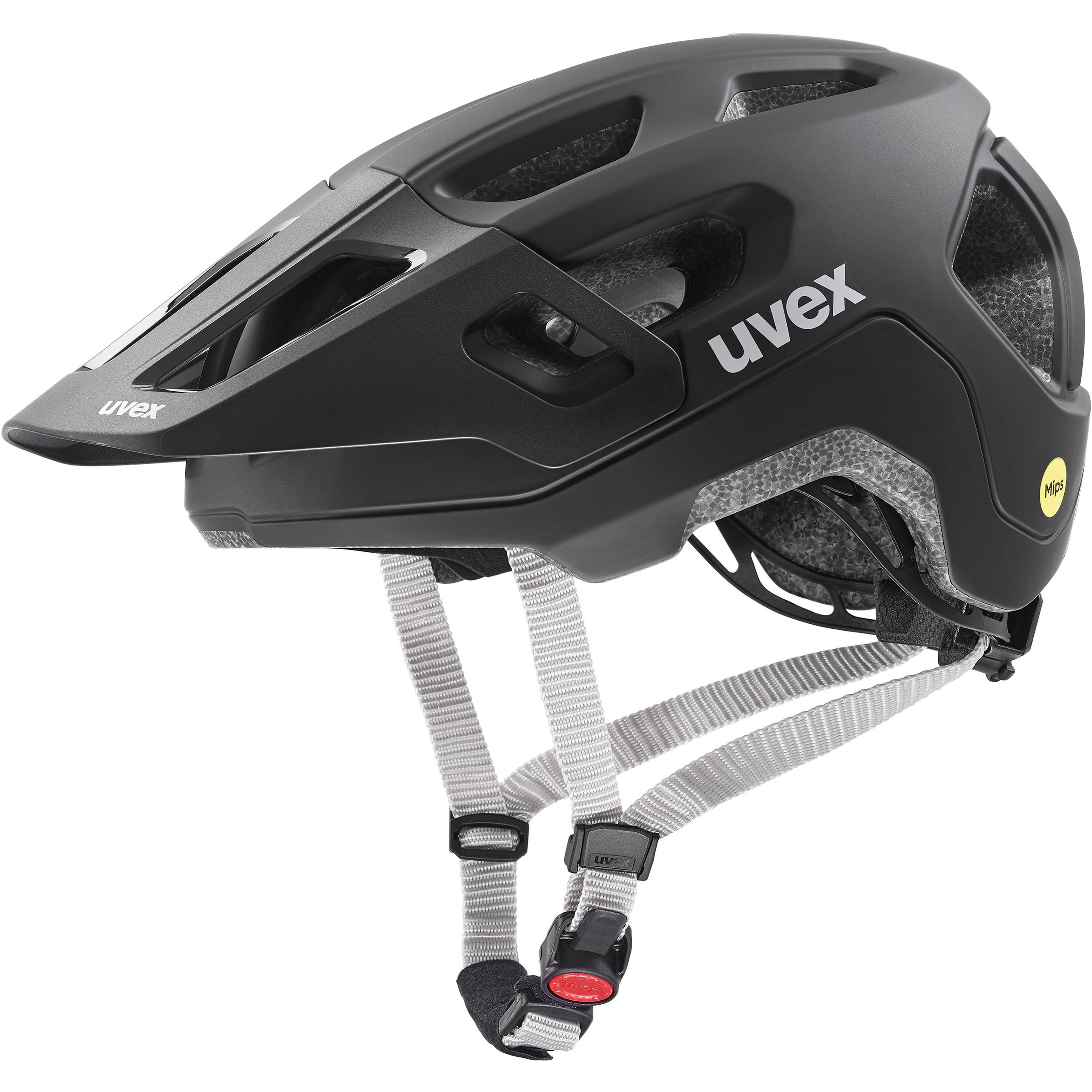 Uvex React Mips Fahrradhelm Kinder Fahrradhelme schwarz Größe 52-56CM Mountainbike