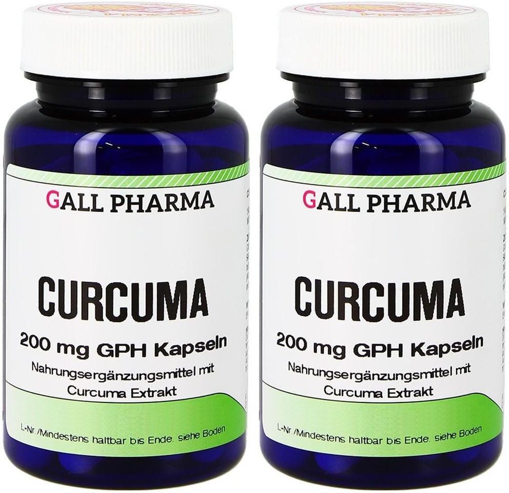 GALL PHARMA Curcuma 200 mg Kapseln x2 2x180 St