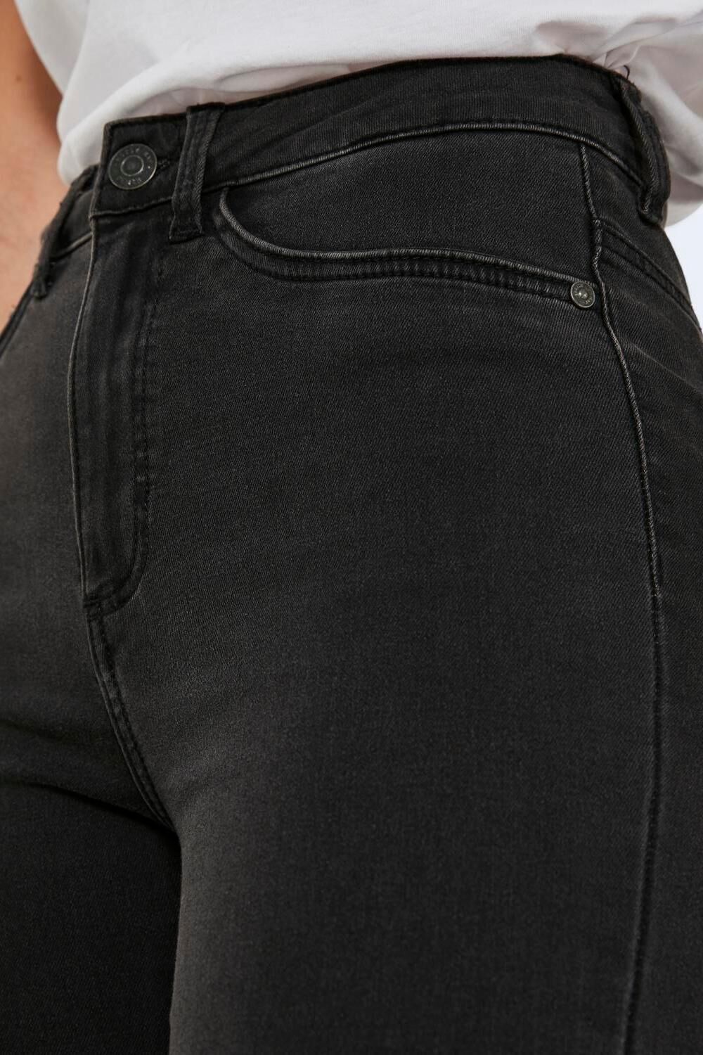 NOISY MAY Callie Washed Skinny Jeans Washed dark grey 25
