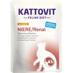 Kattovit Niere/Renal mit Huhn 24x85 g