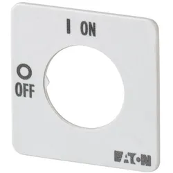 Eaton 249040 Frontschild, Text nach Angabe, für T5B, T5, P3, Farbe Aluminium FS-ALU(*)-P3  - 10 Stück