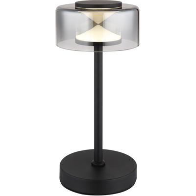 GLOBO LIGHTING LED Tischleuchte "BELINDA", schwarz, Ø 14cm, 1 Stk., Leuchten, Tischlampe/4000K/H: 325mm, LED Tischleuchte