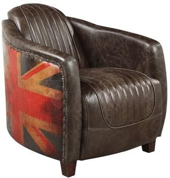 CDecor Bailee Antique Slate Chair with Tight Seat - Antique Slate