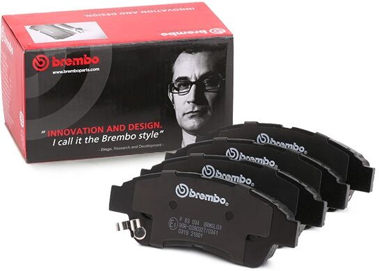 BREMBO P 83 034 Brake pad set