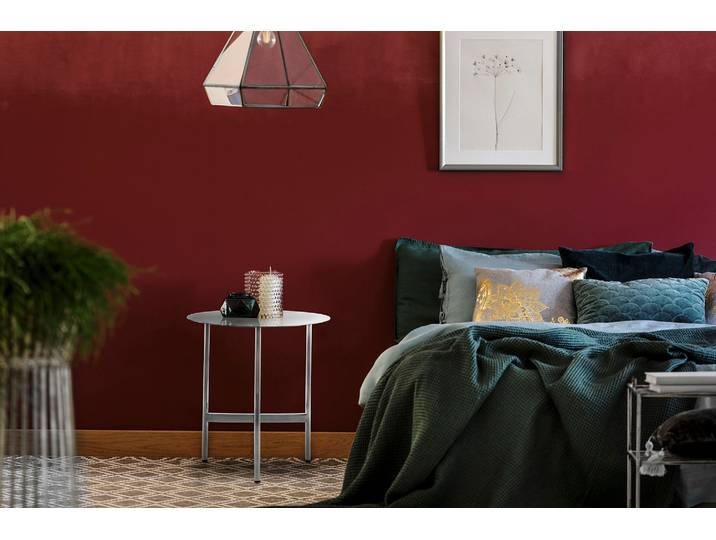 Beistelltisch KAYOOM Pero 125, Minimalistisches Design, Passt zu jedem Einrichtungsstil , silber, B:40cm H:54cm T:40cm, 100% Edelstahl, Tische, Beistelltisch, Gestelldesign aus Edelstahl, runde Ablagefläche, minimalistisch