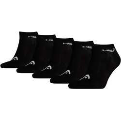 HEAD Unisex Sneaker Sportsocken 5er Pack - White      (300) - 39-42
