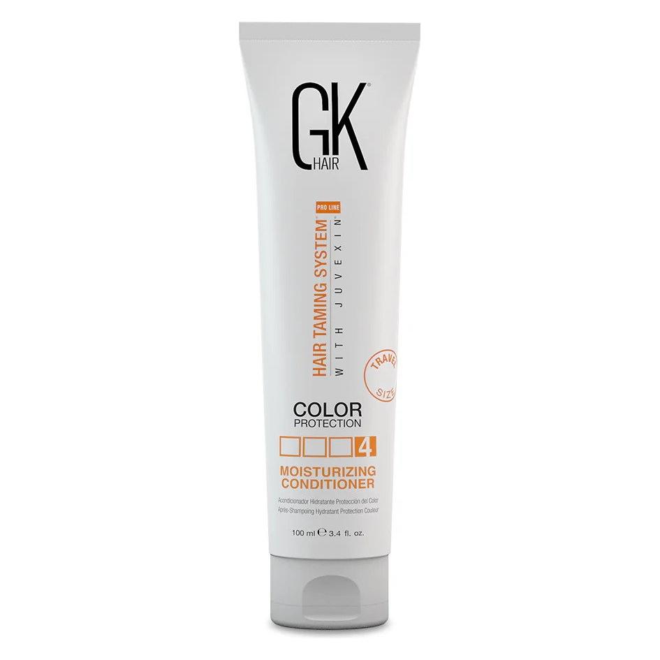 Gk Hair Global Keratin Moisturizing Hair Conditioner 100ml 3.4 Fl Oz for Color Treated Dry Damaged Curly Fri (100 ml) (GK/CM013)