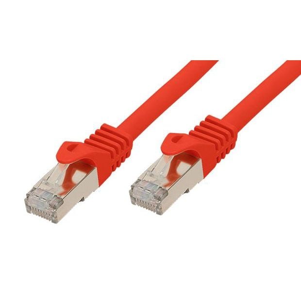 Good Connections Patchkabel mit Cat. 7 Rohkabel S/FTP rot 5m 8070R-050R