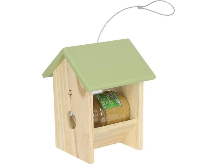 Gebr. de Boon Pindakaaspothouder hout 16 cm