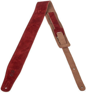 "Levys Suede Strap 2,5"" BRG Bordeaux"