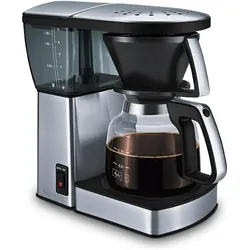 Melitta Excellent 4.0, Filterkaffeemaschine, Schwarz, Silber
