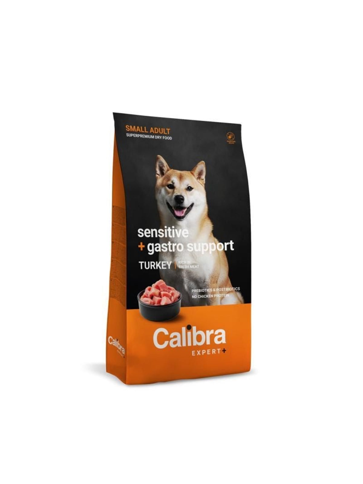 Calibra Dog EXPERT+ Adult Small Sens.&Gastro supp. 1,5 kg.